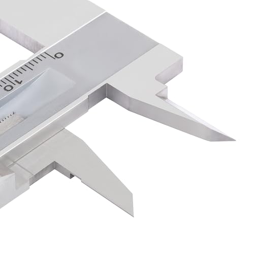 PEC Dial Caliper 0-200mm, Stainless Steel Precision Measuring Tool - size: 0-200mm