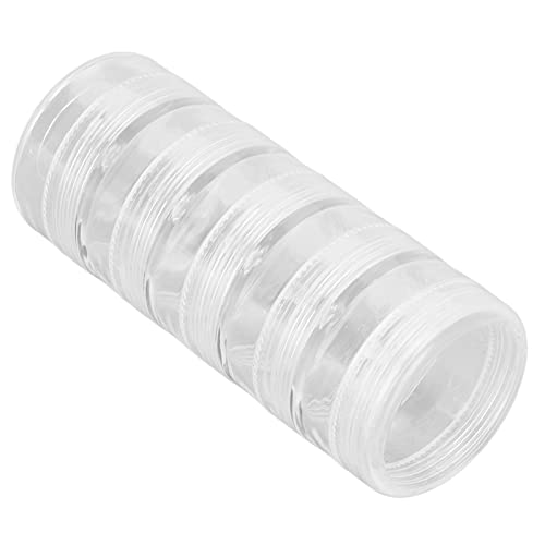 5 Layer Watch Parts Storage Box, Acrylic Watch Parts Box Container, Transparent Watch Repair Parts Organizer, 1.5Inch Watch Repair Tools Holder for Movement Screw Component