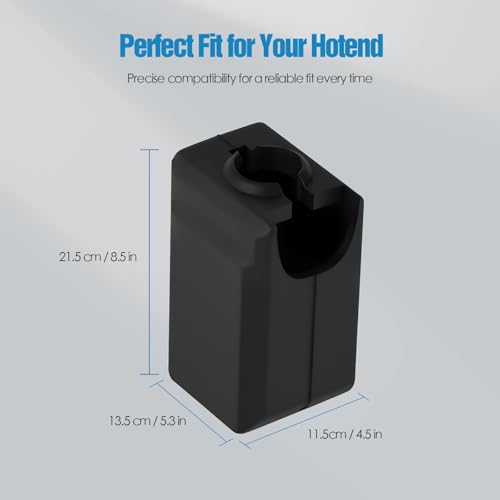 Hotend Silicone Sock for Bambu Lab X1 / X1C / P1P / P1S – 6 Pack, 3D Printer Hotend Replacement Accessories - color: X1/X1C/P1P/P1S
