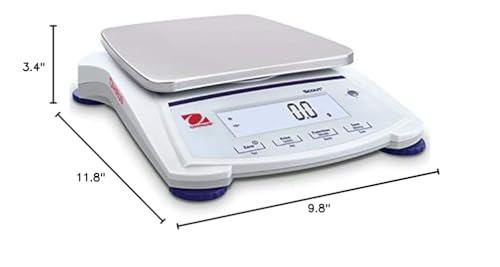 Ohaus Scout SJX1502N/E Portable Balance 1500 Gram Accuracy 0.01 Gram (NTEP 0.1 Gram), Class II, Legal for Trade Scale