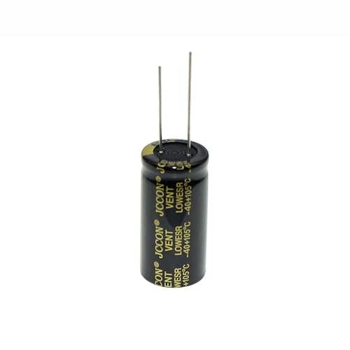 5 Pieces 63V 2200UF 18x35mm Lead Wire Aluminum Electrolytic Capacitor High Frequency Low Equivalent Series Resistance 63 Volt 2200 UF - size: 63V2200UF