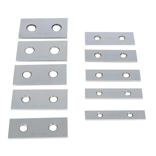 10 Pair 1/8 x 3-Inch Parallel Set Accuracy 0.0002in 1/2 to 1-5/8 Hardened Gage Gauge Tool Set