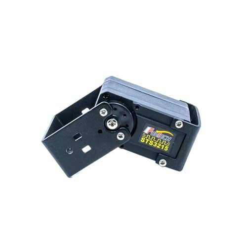 STS3215 7.4V 19KG Magnetic Encoder Servo 360 Degree Metal Gear Dual Axis TTL Serial Bus Servo + Metal Bracket for Robot - style: 7.4V 19KG servo with bracket