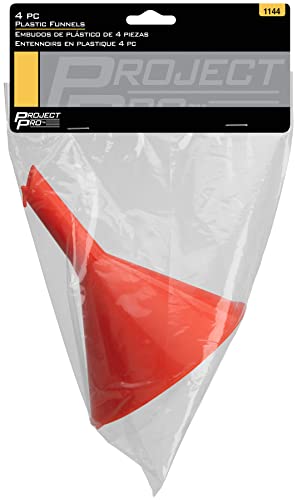 Performance Tool 1144 Chemical Resistant Gloves in Assorted Sizes for Protection and Versatile Uses (Pack of 2) - size: Funnel Set (4pc) (Pack of 2)