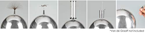 Eisco - Electrostatics Kit 7-Piece Set for Use with Van de Graaff and Wimshurst Machines for Static Charge Experiments