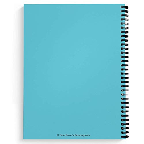 Gotcha Covered Notebooks Softcover Love And A Dog Dean Russo 8.5" x 11" Spiral Notebook/Journal, 120 Wide Ruled Pages, Durable Gloss Laminated Cover, Black Wire-o Spiral. Made in the USA - color: Love and a Dog