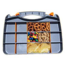 Double Sided Small Parts Organizer Box, 30 Adjustable Compartments - size: Mini Plastic Organizer