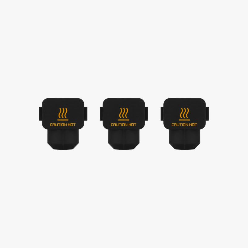 Bamboo Original 3PCS Hotend Silicone Sock for Bambu Lab A1 Series 3D Printer,Hotend Heater Block Silicone Cover,High Temperature Resistance,Compatible with A1/A1 Mini 3D Printer - style: A1 Series Silicone Sock