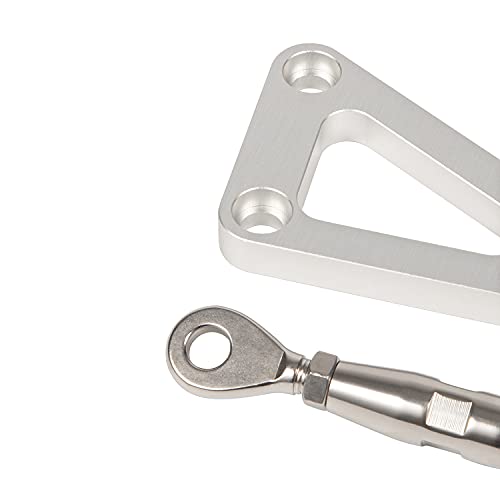 Billet SBC Alternator Bracket Adjustable Kit for Chevy SBC 305 327 350 383