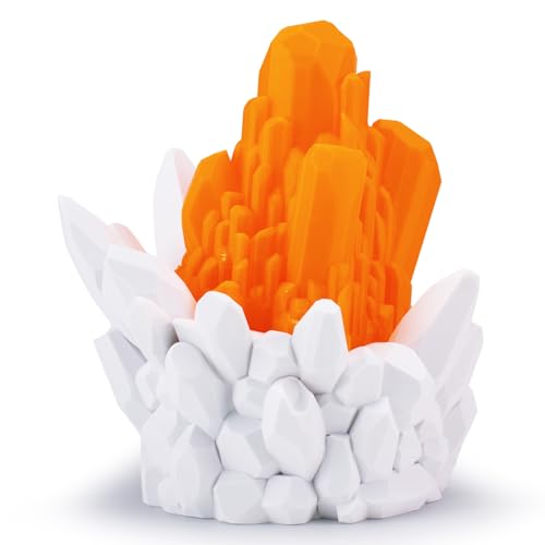 ZIRO 3D Printing Filaments, Translucent Series, 2.2lb 1.75mm, Fluo Orange - color: Translucent-fluo Orange