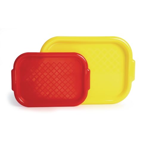 Colorations Brawny Tough Large Plastic Art Trays Set of 5