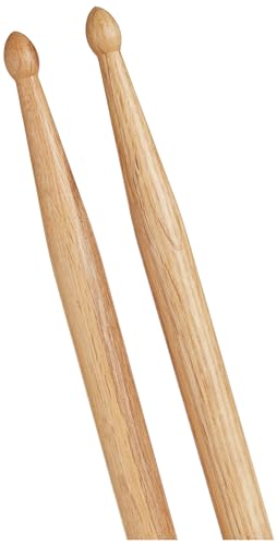 On Stage MN5A Nylon Tip Maple Drum Sticks (Pack of 12) - size: On Stage Maple 5A Nylon Drumsticks 12 Pairs