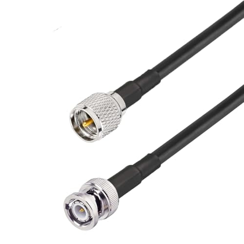 MINI-UHF Adapter MINI-UHF Male to BNC Male RG58 Cable 3.3 feet - color: BNC Male to MINI-UHF Male Cable
