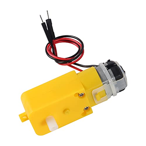 6PCS TT Motor DC Electric Gear Motor DC 3V-6V Prewired Gear Motor Dual Shaft Intelligent Car Chassis for DIY Smart Car Robot Aircraft Toys/Robotic Body/Four-Wheel Drive Toy Car - color: 6pcs