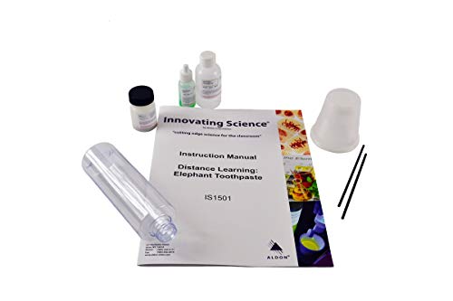Innovating Science Elephant Toothpaste: Explore Catalysts, Chemical Reactions & Phase Changes - Chemistry Demonstration Distance Learning Kit - size: Small