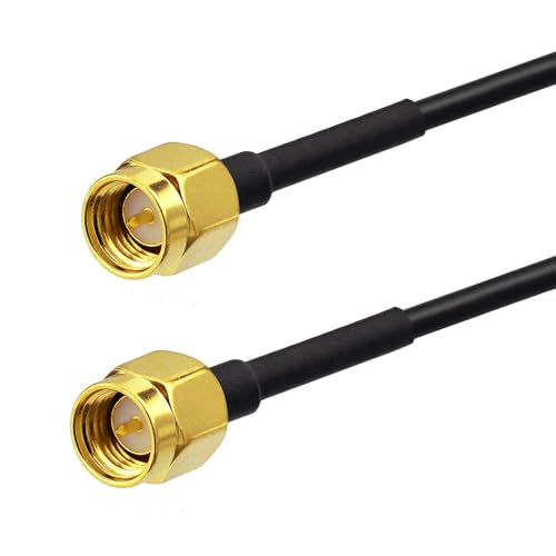 Superbat SMA Male to SMA Male Cable 2FT 2-Pack RG174 SMA Extension Cable - size: 2ft