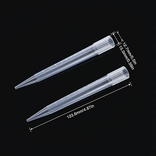 FOUR E'S SCIENTIFIC 5mL Pipette Tips, 100 Pcs Universal Micropipette Tips - size: 5ml