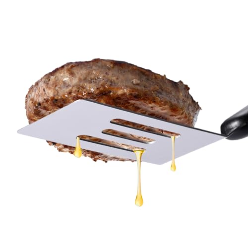 2 Pack Mini Spatula Stainless Steel Small Spatula For Kitchen - color: 2 SLOTTED