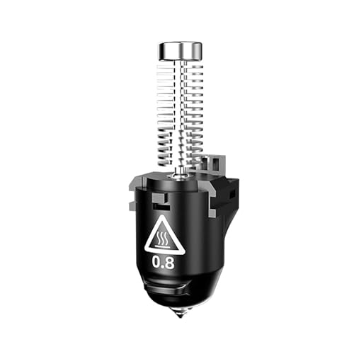 0.8mm 280℃ 3D Printer Nozzle for Adventurer 5M/Adventurer 5M Pro, AD5M Pro Hotend Nozzles High Flow Nozzles for High-Speed Printing - color: 0.8mm