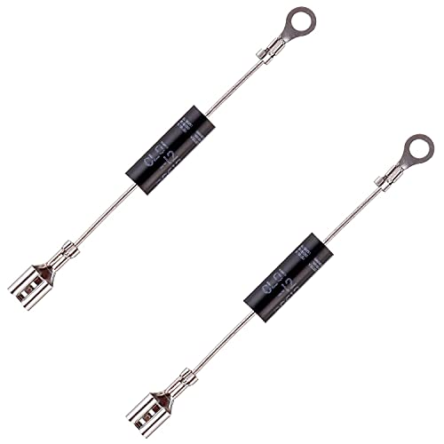 BOJACK CL01-12 Microwave Diodes 0.35A 12KV Compatible for WB27X10930 DE91-70063D LG 6851W1A002E Replaceable Parts T3512, 3512, HVM12, 512H High Voltage Diode (Pack of 2) - size: CL01-12 350mA 12KV
