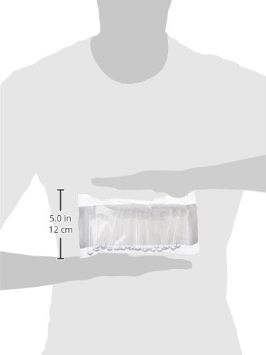 Globe Scientific Polystyrene Test Tube with Dual-Position Cap, 12 mm x 75 mm, 5 mL, Sterile, Durable Lab Essentials, Pack of 500