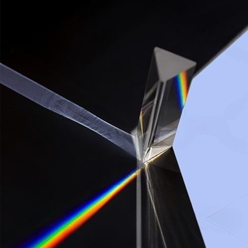 3pc Crystal Triangular Optical Prisms Set 2" 4" 6"Lengths