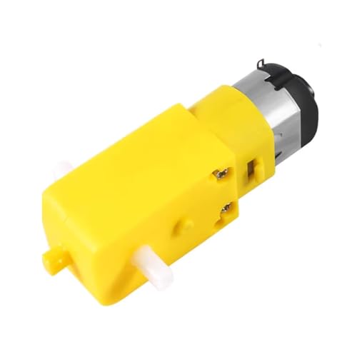 Gebildet 8pcs DC3V-12V DC Geared Motor, for Aircraft Toys/Robotic Body/Four-Wheel Drive Toy Car, Batch Number: Double Axis 1:48 - style: motor