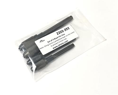 Primmum Quality 4 Piece Pin Vise Set Hand Drill held 4 Sizes Chucks Drilling Vice Jewelry Hobby Crafts by JTS