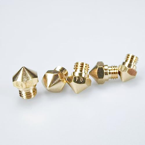MK10 Nozzles 24 pcs 3D Printer Extruders Brass Nozzles - size: MK10 Brass, style: Kit: Various Nozzles
