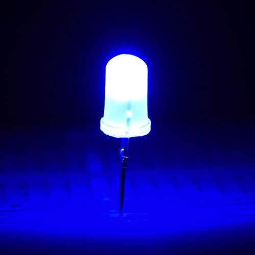 EBOOT 100 Pcs Clear Light Emitting Diodes Bulbs LED Lamp,10 Colors - color: 10 Colors