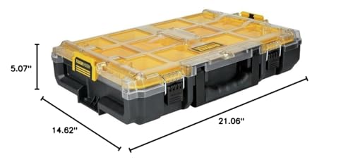 DEWALT ToughSystem Tool Organizer, 2.0 Full-Size, 10 Compartments (DWST08040)