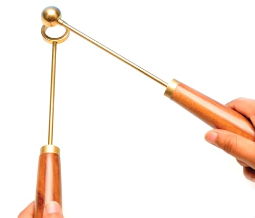 Eisco Labs Brass Ring and Ball for Thermal Expansion Experiments (Pack of 2) - size: Compact (Pack of 2)