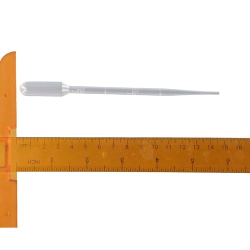 100Pcs Transfer Graduated Pipettes, Clear 2ml Liquid Dropper, Eye Dropper Set, Plastic Dropping Pipettes for Essential Oils, Science and Lab