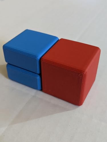 Generic Red and Blue Pressure Blocks for NYS Earth and Space Science Required Lab (Large Class Set, 120, Blocks) - style: Large Class Set