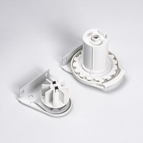 Rollerhouses RHSA38-A 38mm Metal Roller Blind Fittings Repair Parts Kit Brackets Heavy Duty 1.5 Inch/Rollease Skyline Roller Shade Mounting Brackets - style: 1.5 Inch(38mm) Shade tube