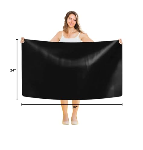 36" x 24" Extra Large Silicone Mat for Epoxy Resin Casting Molds, Nonstick Heat Resistant Craft Mat for Jewelry Making, Clay Crafting, and Countertop Protection - color: Black