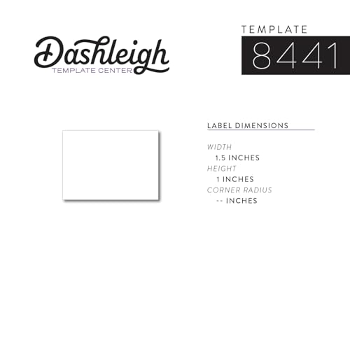 Waterproof Labels for Essential Oil Bottles, 10ml, 500, 1.5 x 1 in.