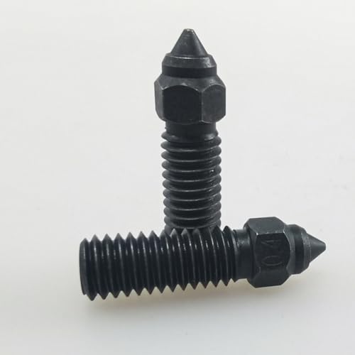 K1 Nozzles Hardened Steel 3D Printer Extruders Nozzles - size: K1 Hardened Steel, style: Kit: 0.4 Nozzles