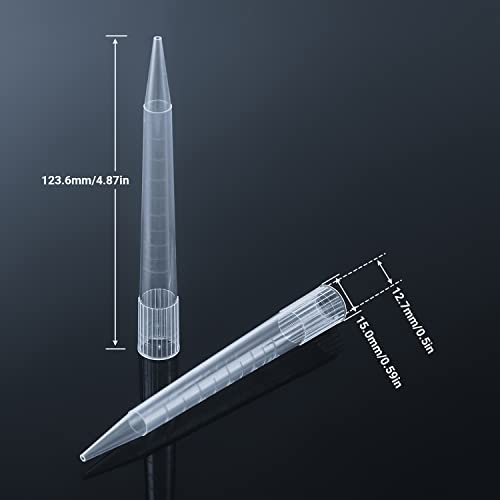 FOUR E'S SCIENTIFIC 5mL Pipette Tips, 1 Rack 24 Tips - size: 5ml