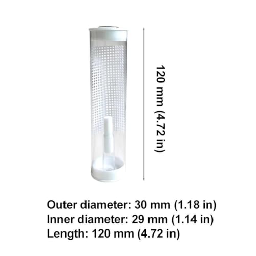 10 Sets Insect Observation Tubes with Lid Bug Collection Containers for Outdoor Nature Exploration and Insect Observation