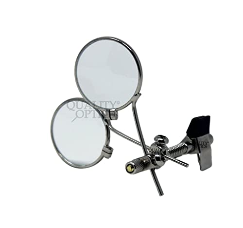 USA Folding Jewelers Loupe Style Pocket Magnifier - style: Clip-On, 2 Lens