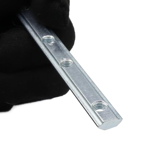 10Pcs 1010 Aluminum Extrusion Hardware Accessories Straight Bracket - style: 10 sets straight bracket with m5