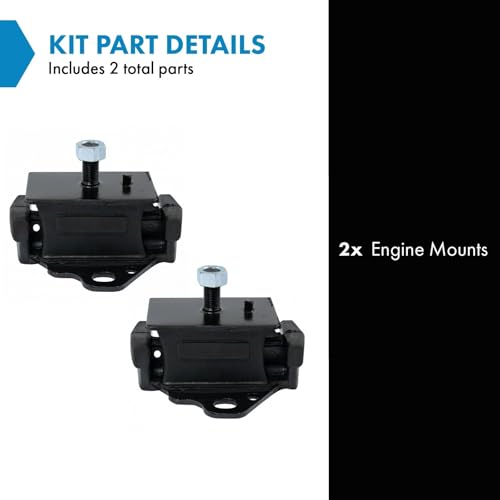 TRQ Engine Mount Set 2 Piece - style: MTA32806