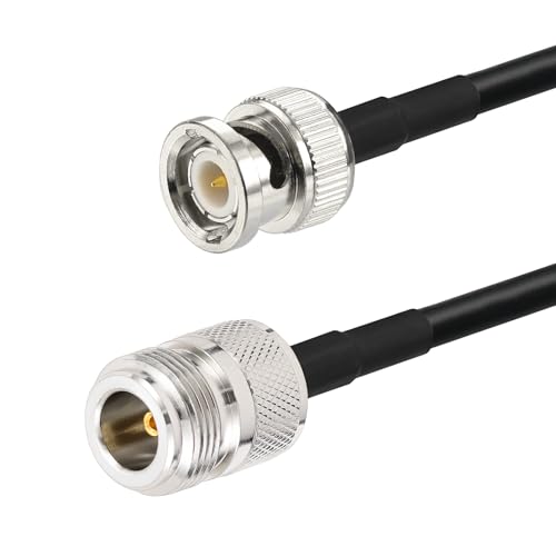 Superbat Type N to BNC Cable 3ft RG58 Type N Female to BNC Male Coax Cable - style: n female to bnc male