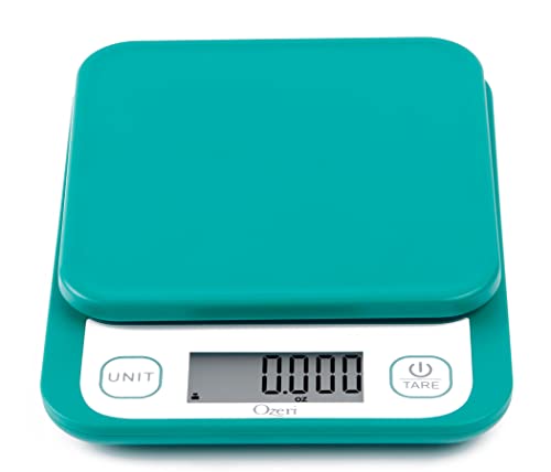 Ozeri® Garden and Kitchen Scale II with 420 Variable Graduation Technology® - color: Teal