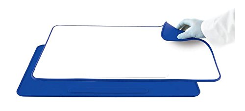 Heathrow Scientific HS120599 Lab Mat, HS120599, Silicone benchop Protector, Side One Blue, Side Two White