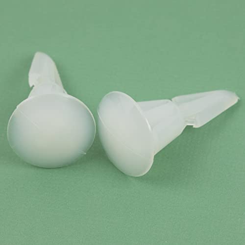 PCB Standoff Spacer Support PCB Isolation Column Locking Circuit Boards Nylon Round Header Insulation Bracket Support Height 5mm /0.2" (Pack of 50pcs) - size: Round Header-Support Height 5mm (50pcs)