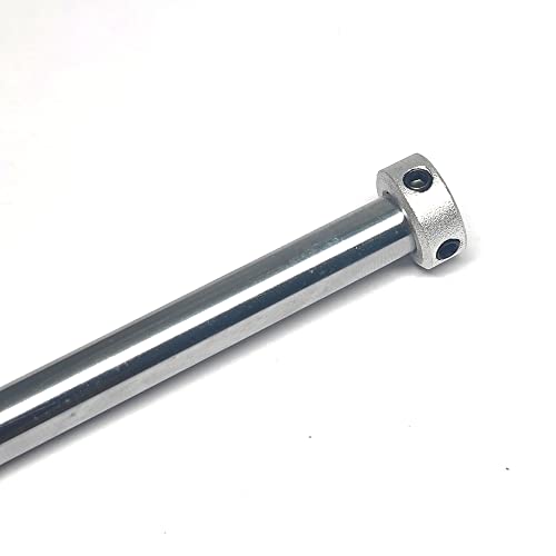 Shaft Collar Aluminum Alloy Lock Axle Collar Clamp Set Screw for 8mm Linear Rod Shaft Guide,10PCS - style: Circular(8*14*6mm)
