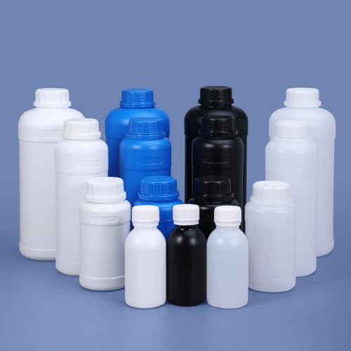 32 oz HDPE Wide Mouth Bottles, Food Grade Translucent Plastic Storage Bottles with Sealed Caps, 2 Pack - color: Translucent, size: 32 Ounces