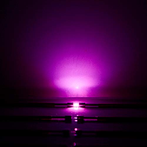 CHANZON 100 pcs SMD 0603 (1.6mm x 0.8mm) Pink LED Diode Lights (DC 3V 20mA) - color: J) Pink (100pcs)